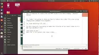 How To Compress or reduce AVI and MP4 Video Files With FFmpeg - Ubuntu/Debian