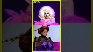 😱 Miss Fame READS Katyas Wig in Switzerland #shorts #trixieandkatya #unhhhh #drag