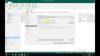Veeam OracleDB Agent Backup Setting mang by server