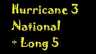 Hurricane 3 National Orange Sponge 39 + Hurricane Long 5