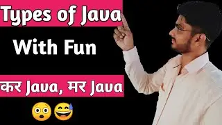 Java Tutorial: Types of Java Programming Language Hindi, Applications[2020] | Learn Java With fun