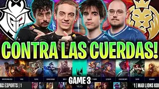 MAD KOI SE ENCUENTRA CONTRA LAS CUERDAS! | G2 vs MDK Game 3 LEC SEASON FINALS 2024 ESPAÑOL LVP