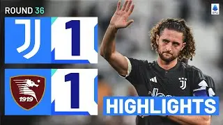 JUVENTUS-SALERNITANA 1-1 | HIGHLIGHTS | Rabiot Rescues A Point In Stoppage Time | Serie A 2023/24