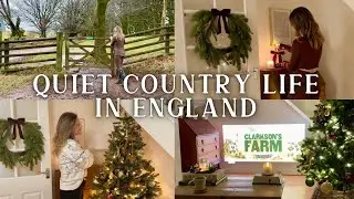 Quiet Country life: My Christmas Tree, Closing the Shop and Cosy Evenings at Home | Slow Living Vlog