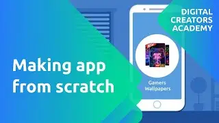 How to make an Android application "Gamers Wallpapers" from scratch at Andromo. Full Video Tutorial