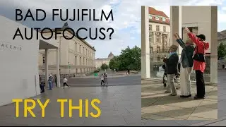 Fujifilm Autofocus is bad? Try zone focusing on the street. It´s easy