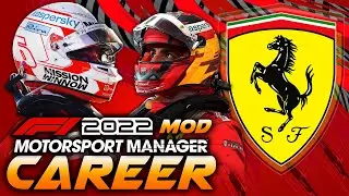 F1 2022 MOD FERRARI MANAGER CAREER - PLAYING MOTORSPORT MANAGER AGAIN! NEW MINI-SERIES?