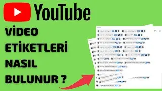 YOUTUBE ETİKET BULMAK - YOUTUBE ETİKET EKLEME - YOUTUBE ANAHTAR KELİME EKLEME - ( vidiq  )