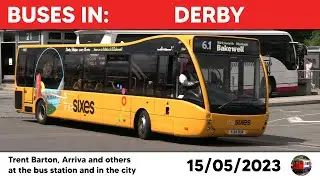 Buses in Derby 15/05/2023