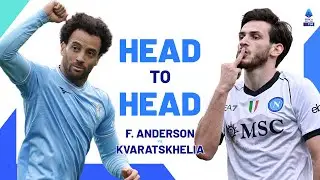 Threat from the Wings | Felipe Anderson vs Kvaratskhelia | Head to Head | Serie A 2023/24