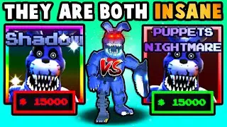 SHINY vs. NORMAL NIGHTMARE BONNIE! *FULLY BUFFED* (Five Nights TD)