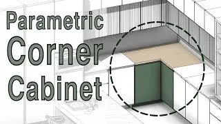 A Step-by-Step Guide to Parametric Corner Cabinet in Revit 🛠️