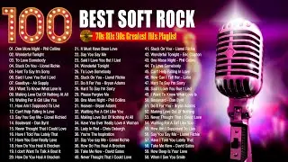 Top 100 Greatest Hits Soft Rock 🎙 Phil Collions, Eric Clapton, Lobo, Steve Perry, Orleans