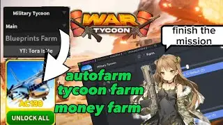 😯[EVENT]--MILITARY TYCOON op script new version(AC130)auto get moneyfarm more works PC,mobile🔥