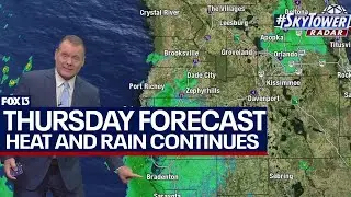 Tampa weather | historic stretch of rain continues Thursday