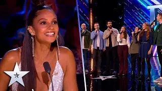 Welsh of The West Ends PITCH PERFECT rendition of From Now On | Auditions | BGT 2022