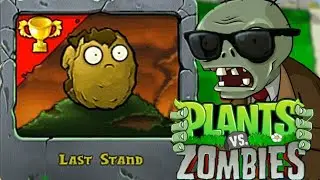 Plants vs Zombies - LAST STAND Minigame I Plants vs All Zombies