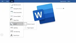 How to Change Read Mode to Paper Layout in Word 2013 or Later