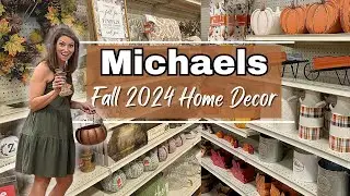 Micheals New Fall Decor 2024 Collections | Fall Decor Shop with Me | Autumn Decor Trends