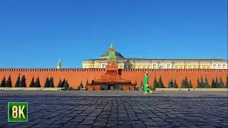 Walking tour - Red Square - Moscow 8k, Russia