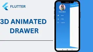 Flutter Tutorial - Hidden Drawer UI | Navigation Drawer Animation