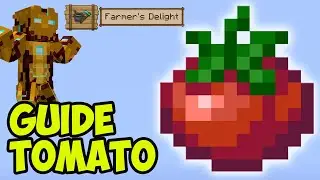 Minecraft Farmer's Delight TOMATO (FULL GUIDE) (2024) | Farmer's Delight TOMATO ROPE