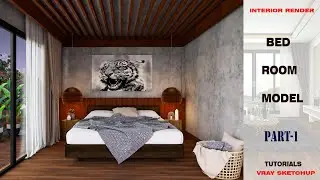 Interior Rendering Sketchup | Vray Next Interior Part1