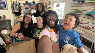 Behind The Scenes- Thrift World 2023 promo with Leo on the camera
