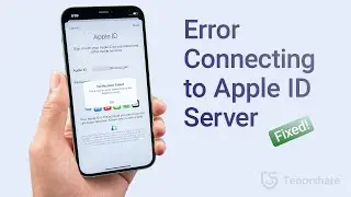 How to Fix There was an error connecting to the Apple ID server