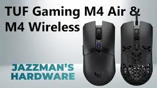 TUF Gaming M4 Air и M4 wireless: новые игровые мыши TUF