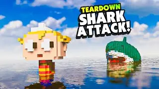 Hunted by SHARKS in this New Teardown Mod - Teardown Mods