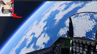 Microsoft Flight Simulator FLYING TO THE EDGE OF SPACE F16C Viper MOD Thrustmaster T.16000M Joystick