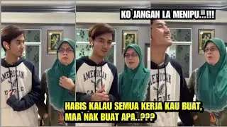 Reaksi Mak Tak Nak Menipu DiPuji Netizen