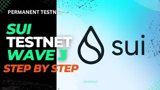 How to Test SUI Testnet Wave 3 (Permanent Testnet) - SUI Testnet for Airdrop Tutorial