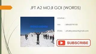 JFT A2 MOJI GOI (VOCABULARY) RENSHUU MONDAI PART 1