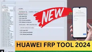 HUAWEI FRP TOOL 2024 BYPASS ALL CUP QUALCOMM,KIRIN | HUAWEI ID REMOVE ONE CLICK | 