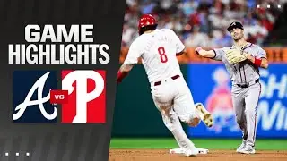 Braves vs. Phillies Game Highlights (8/31/24) | MLB Highlights