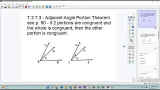 Geometry - Period 3 - Proofs Using Angles