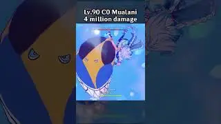 LV.90 C0 MUALANI 4 MILLION DAMAGE