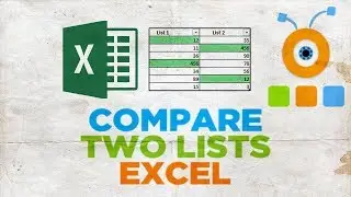 How to Compare Two Lists in Excel