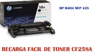 RECARGA TONER 58A