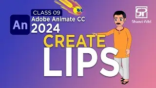 Adobe Animate CC 2024 Advance Level: Create Lips for Character | 2D Animation | Hindi