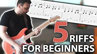 5 Riffs ICONICI Che Ogni PRINCIPIANTE Deve IMPARARE! - StrumentiMusicali.net