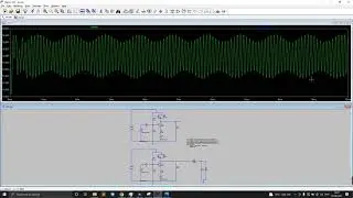 AM modulation and demodulation LTSpice