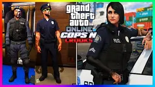 NEW COP OUTFITS, Police Uniforms, PARK RANGER, GTA 6 Trailer 2, GTA 5 CARS 2025 (GTA Online Update)