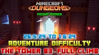 The Tower 83 [Adventure] Full Climb, Guide & Strategy, Minecraft Dungeons Fauna Faire