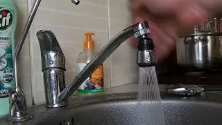 Аэратор на кран смесителя. Установка. Обзор