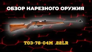 Карабин ТОЗ-78-04М .22LR (с резьбой на дульной части ствола, береза, ряд)