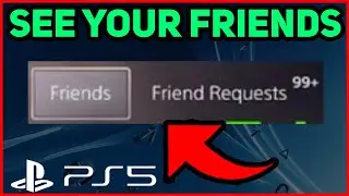 PS5 HOW TO SEE YOUR FRIENDS NEW!