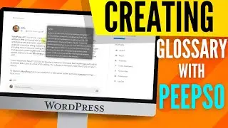 How to Create a Community Glossary With PeepSo | WordPress